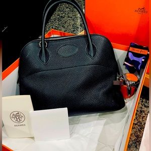 HERMES BOLIDE black bag Never used- receipt proof / box / bag.